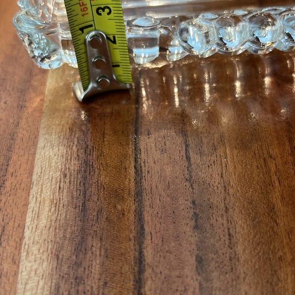 Vintage Hazel Atlas Glass Snacking Tray with built in Ashtray - Picture 7 of 7